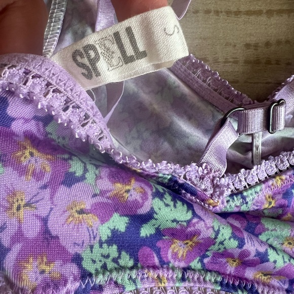 Spell & The Gypsy Kombi Bralette In Lavender size S - Picture 6 of 6